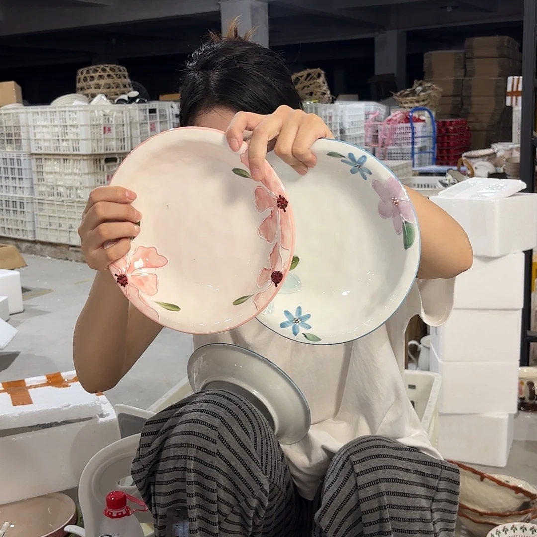 瓷微瑕陶瓷餐具釉下彩