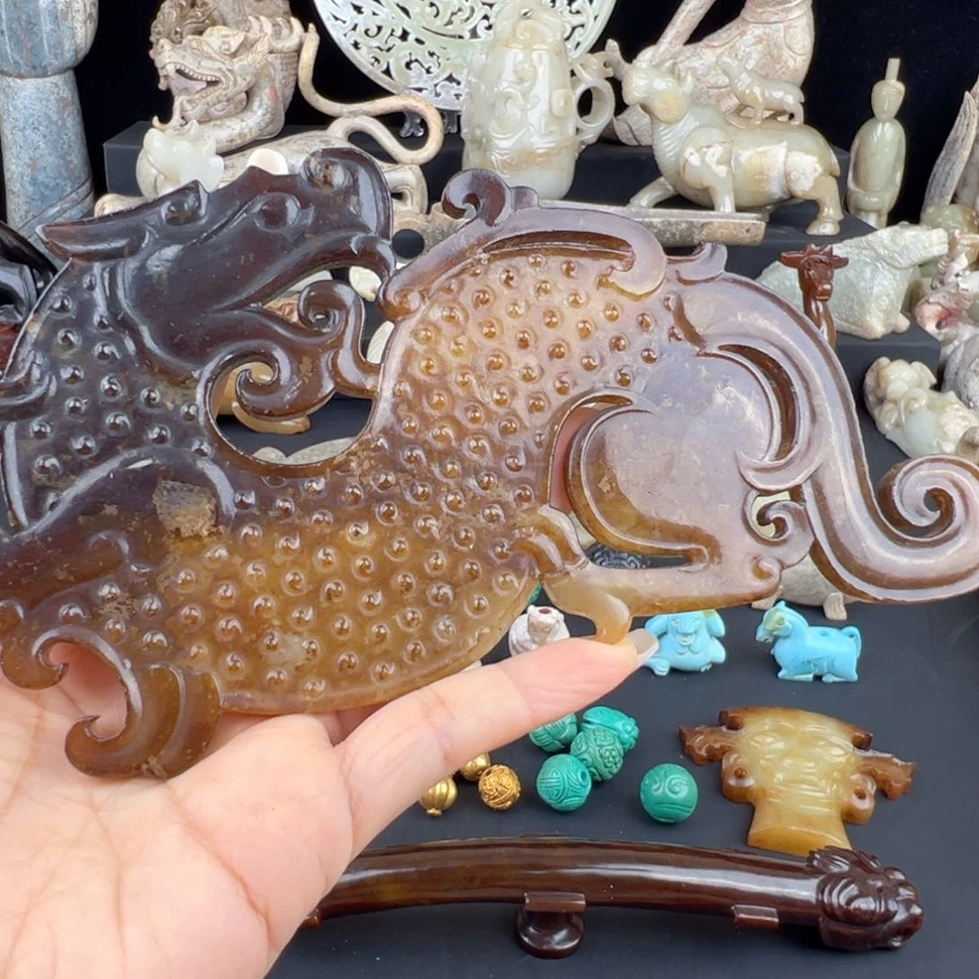 和田玉挂件未镶嵌用****6