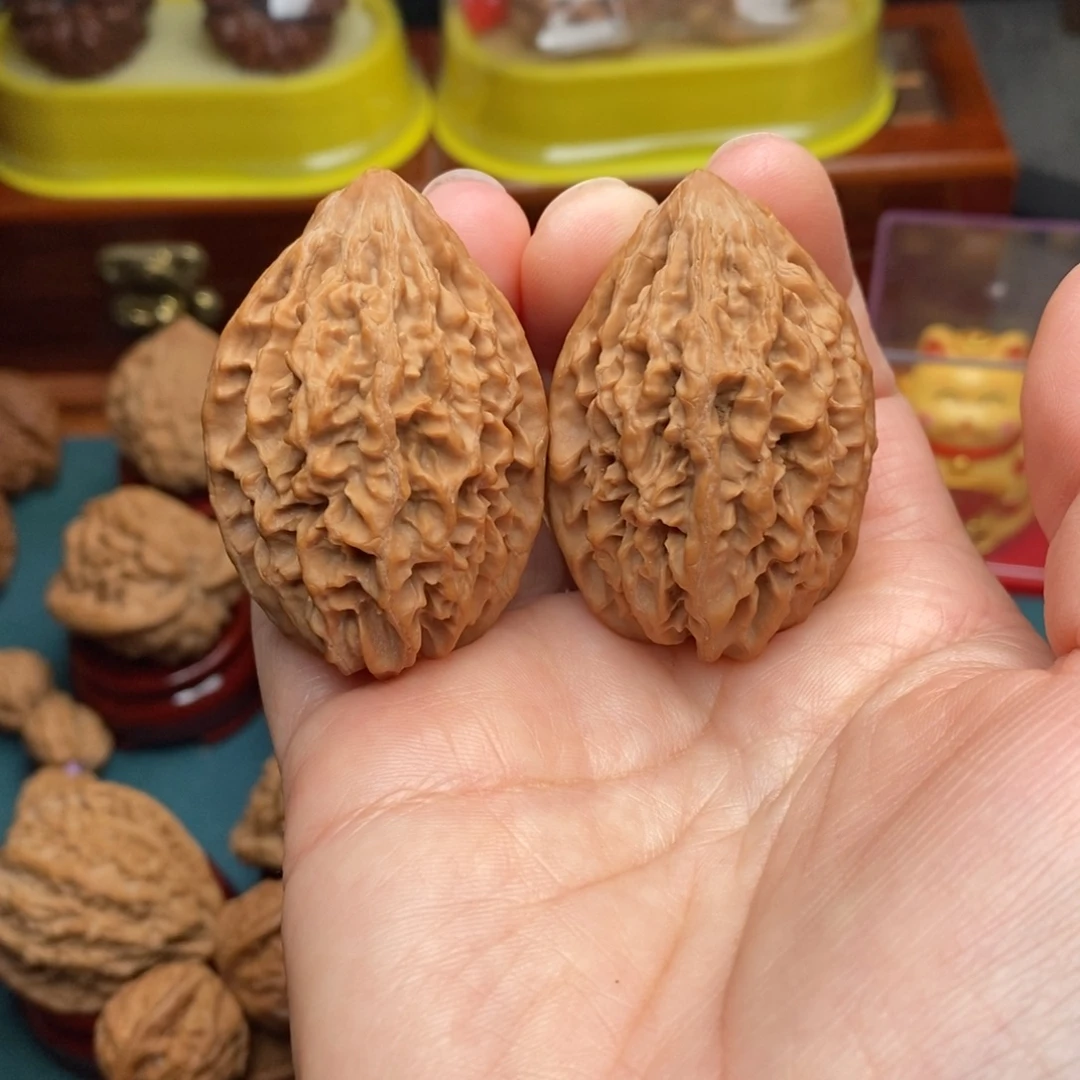 文玩核桃吊坠34招财鼠