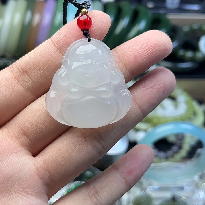 石英质玉未镶嵌颈饰