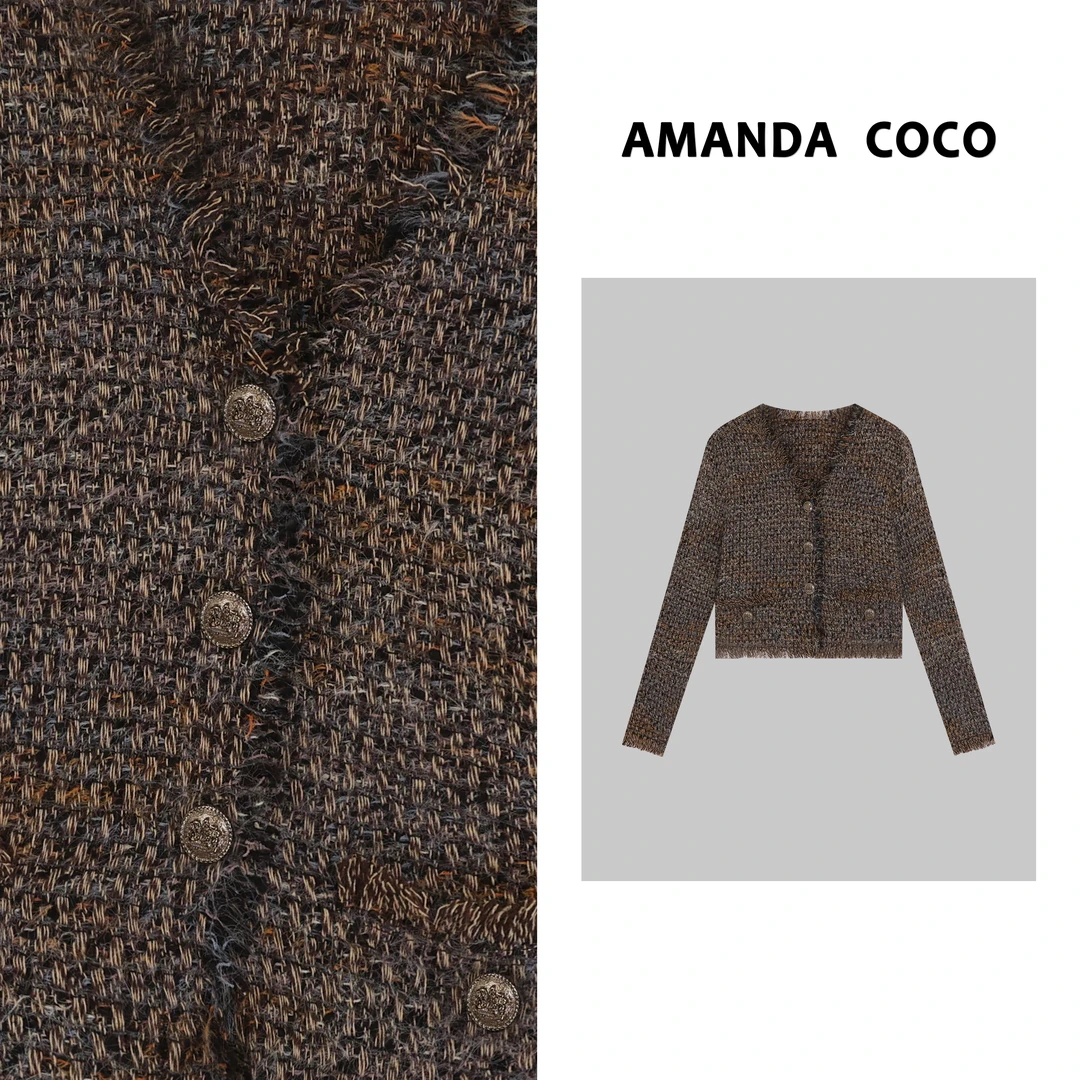 KEY# 高定老钱气质显瘦毛衣