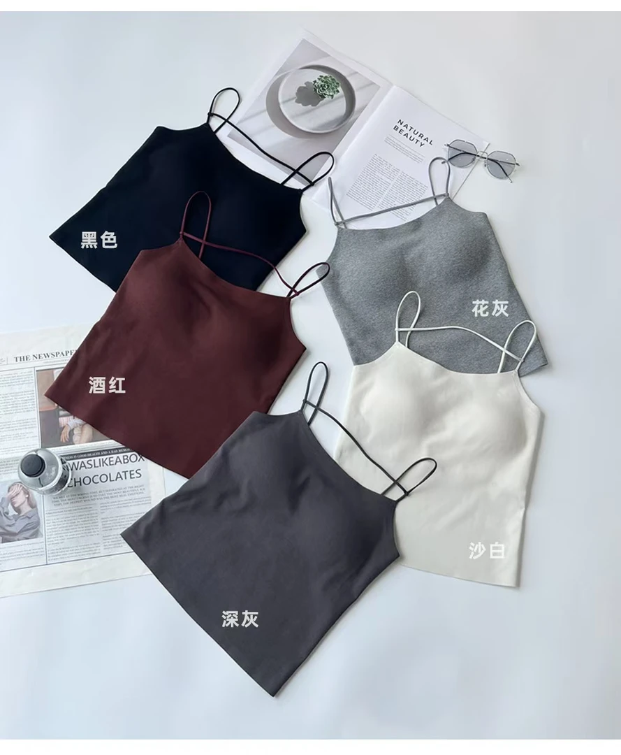 51114#洪大SSS推荐时尚百搭美背吊带