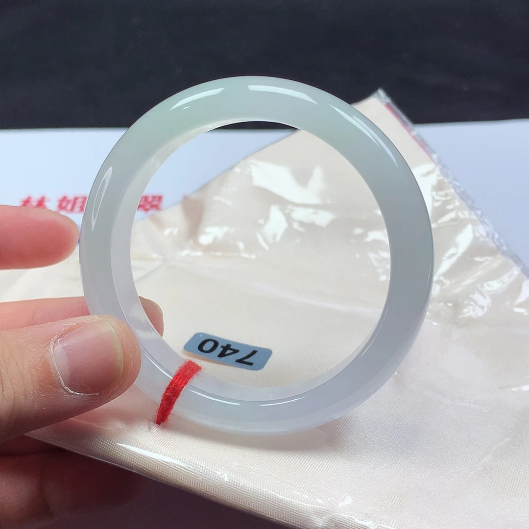 翡翠手镯未镶嵌54正圈