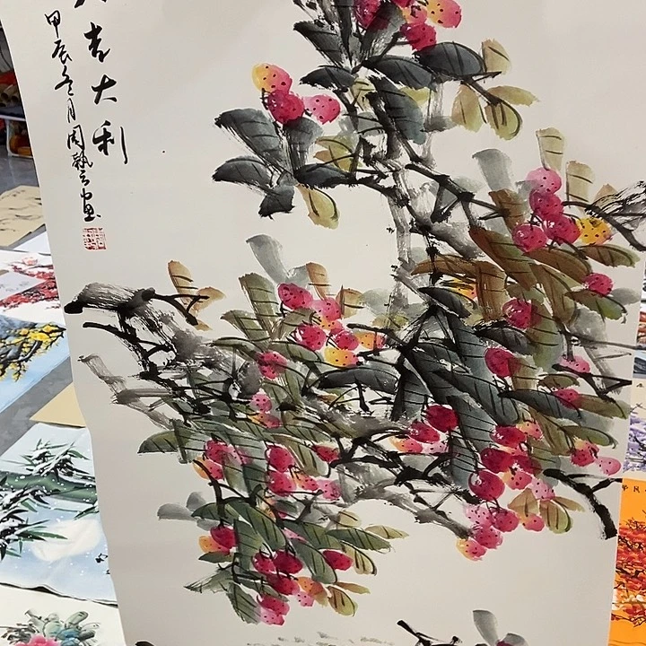 三个张画廊直播间！