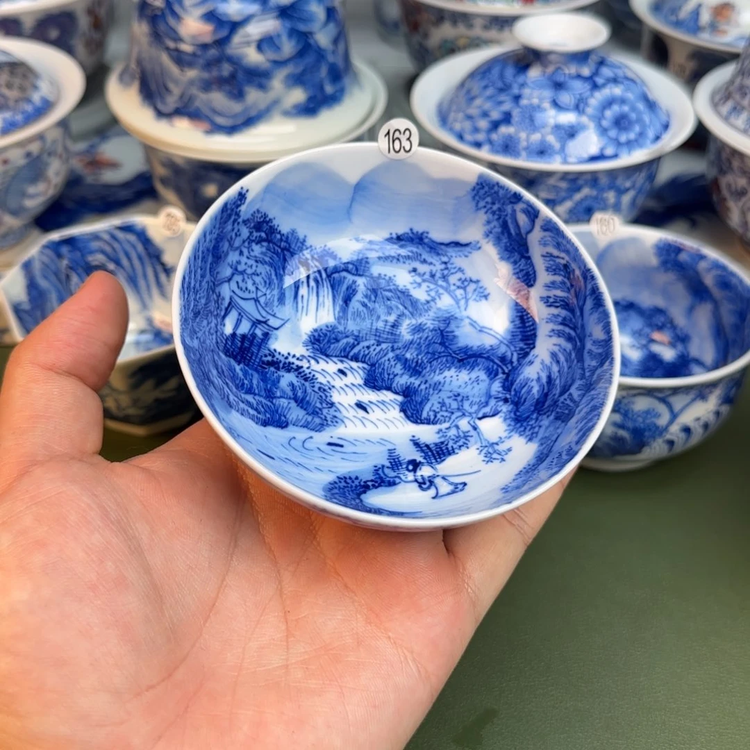 彦祖纯手工手绘茶具163