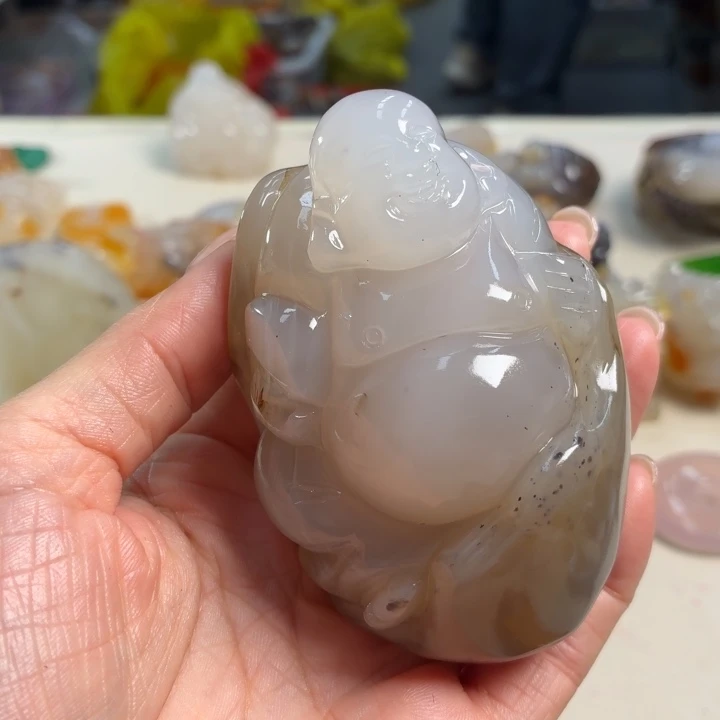 玛瑙/玉髓未镶嵌吊坠(不含链)