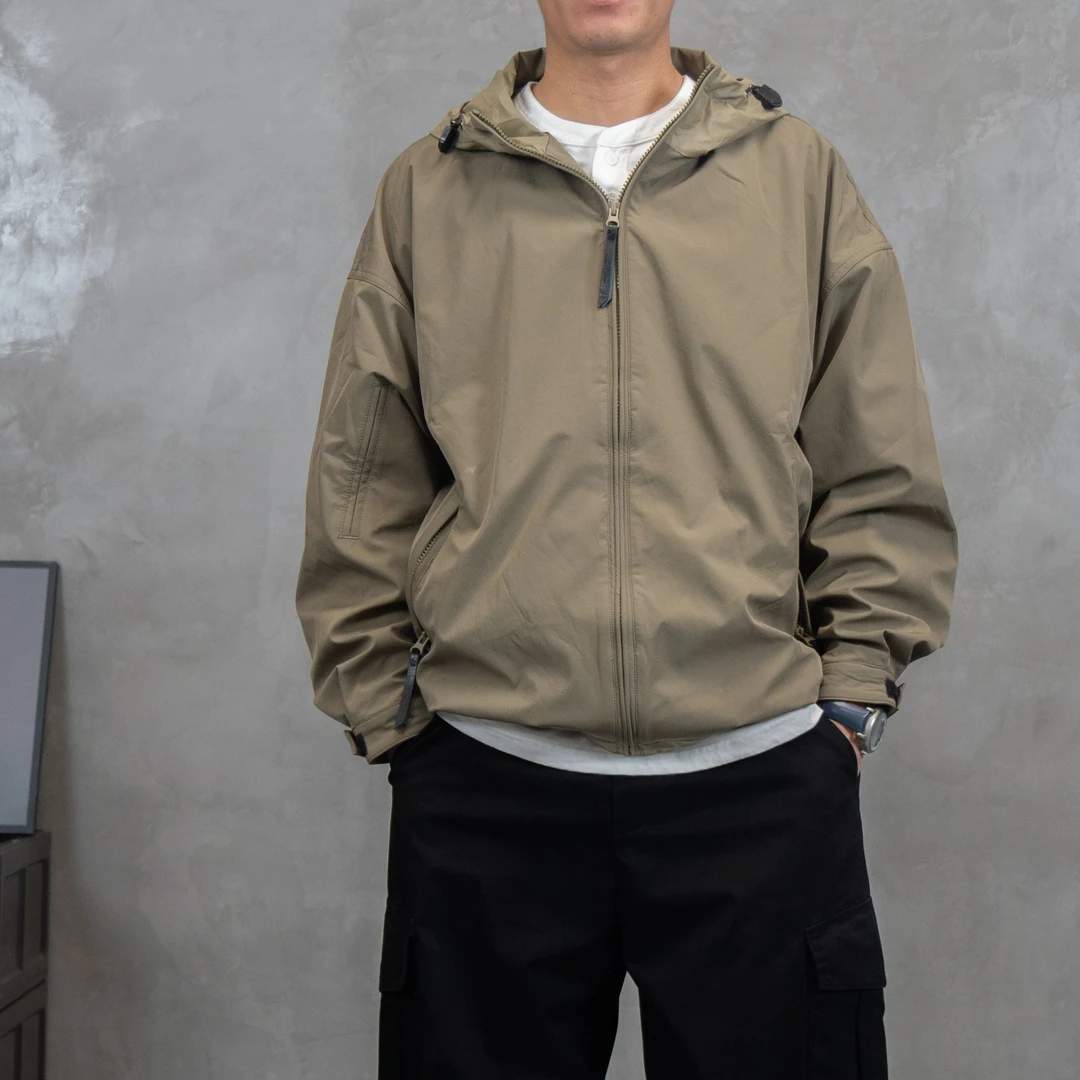 6便士2【HC462港式休闲连帽外套】春季户外休闲运动男女潮流外套