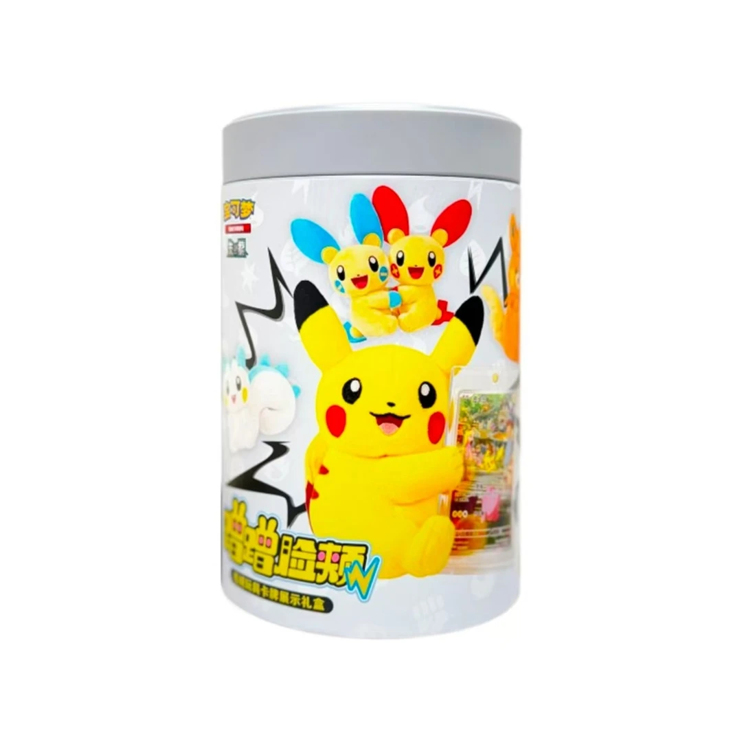 【超级福袋】蹭蹭脸颊卡牌玩具礼盒*1端（6个）