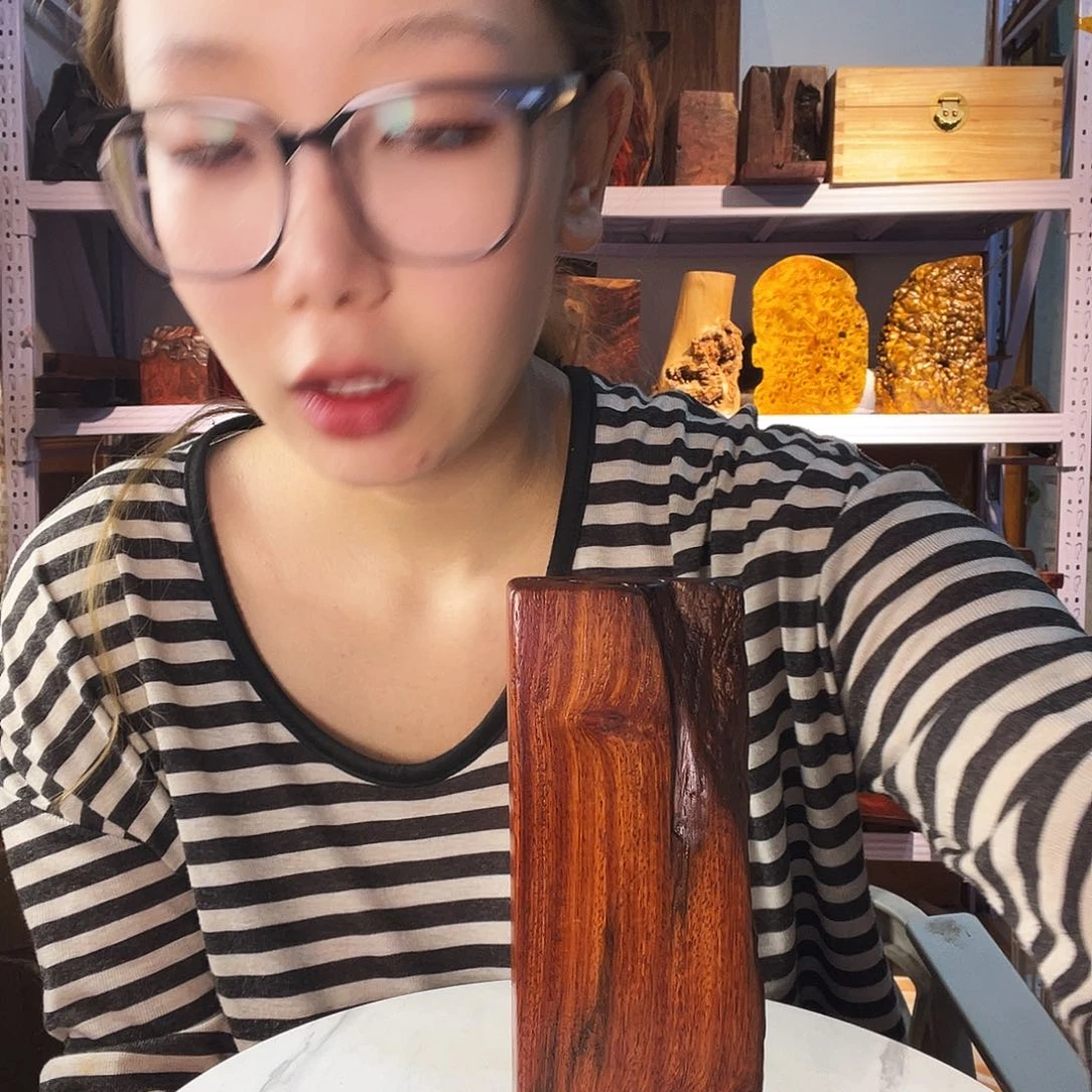 紫檀木类端景台怀*标