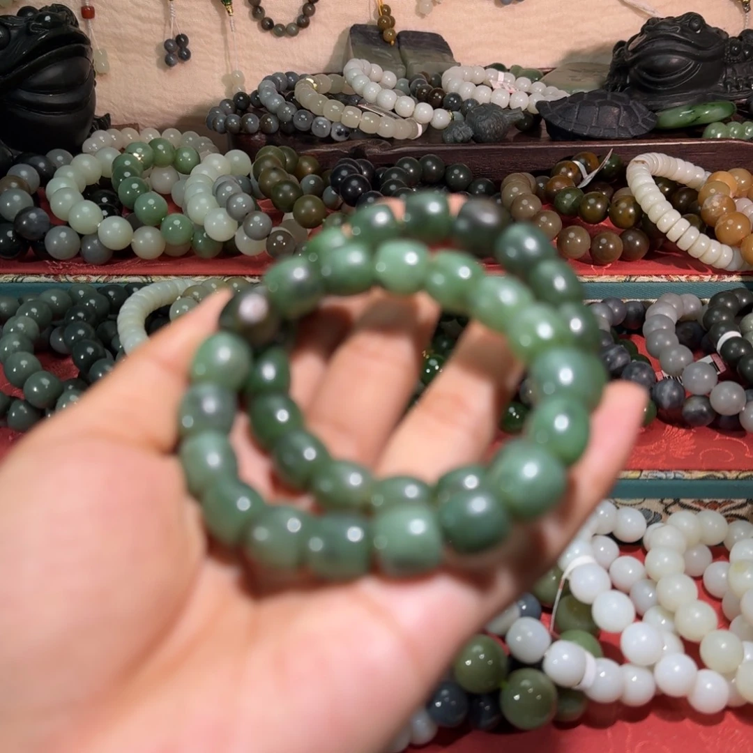 和田玉未镶嵌手链多样性发货拍一发一