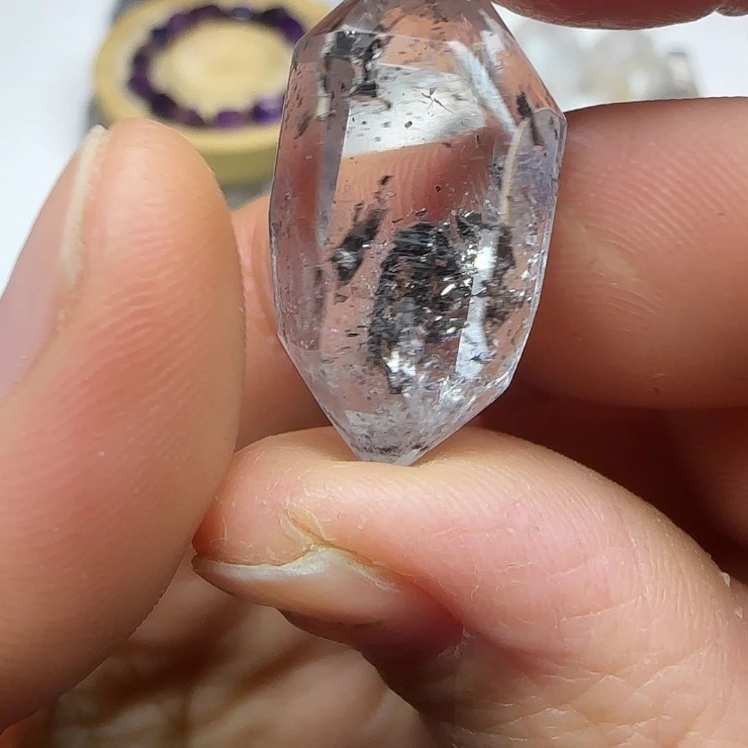 未镶嵌水晶珠宝半成品流沙