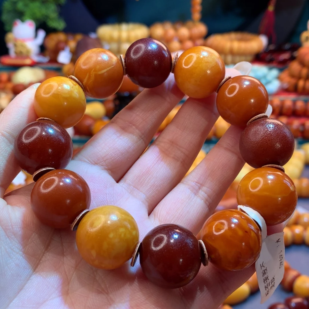 【闪购商品】蜜蜡手串未镶嵌蜜蜡手串