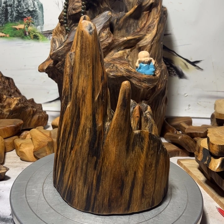 太***洋木一物一拍风化摆件180元