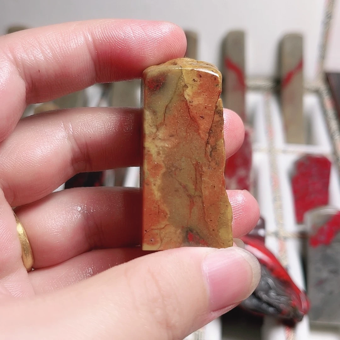 印石昌化石田黄鸡血闲章