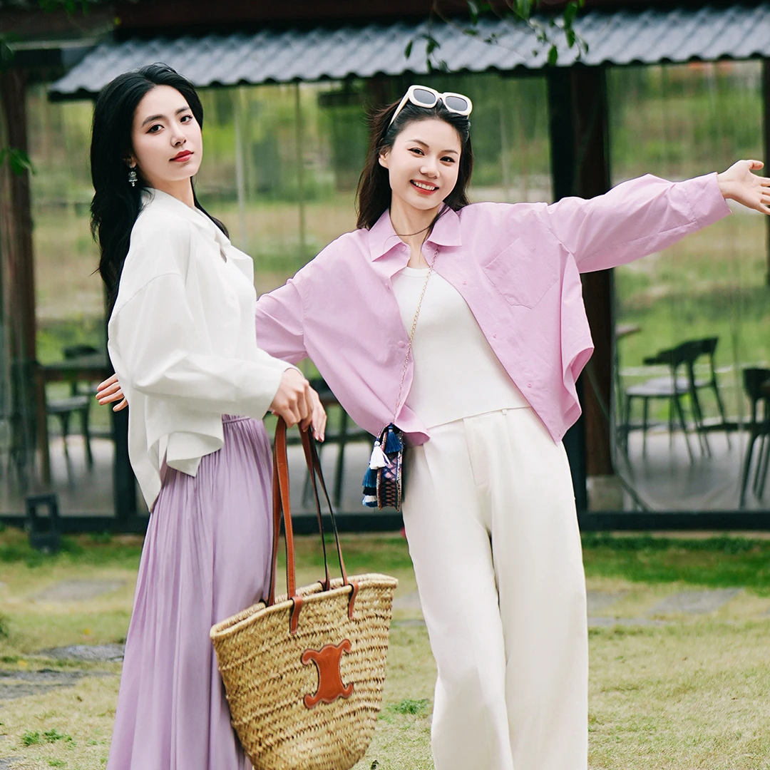 谭飞向阳衬衫UPF50+原纱衬衫 可通勤可户外 可单穿可当外套 久洗