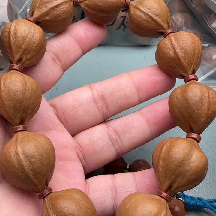 橄榄核手串橄榄核原皮铁核三面佛