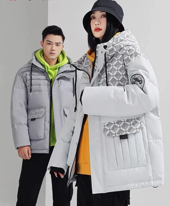 *953#.绒化入冬#情侣加厚羽服外套-