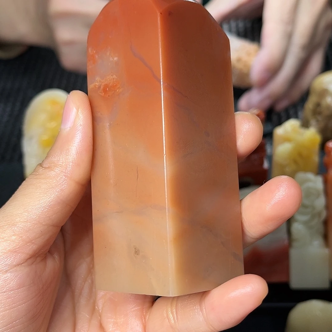 寿山石印石这么大岁数怎么会