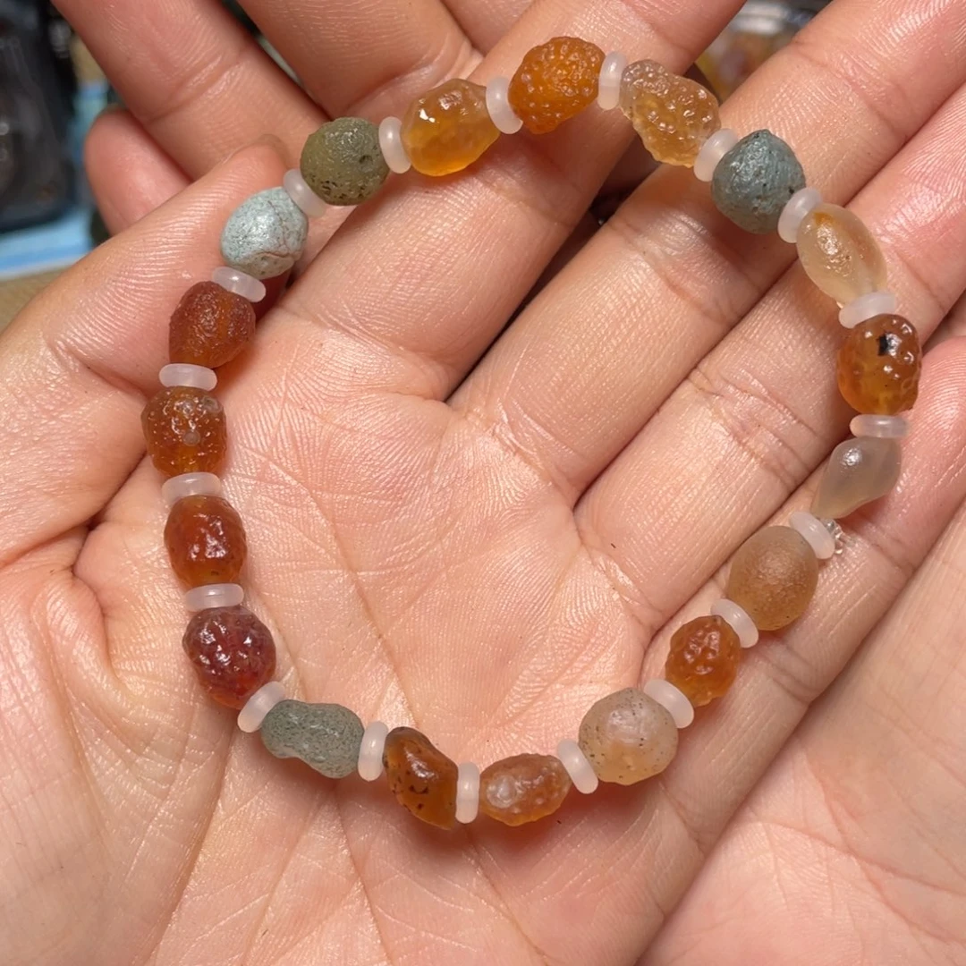 玛瑙/玉髓手链合金