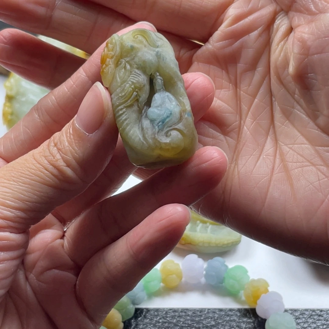 尚***）定制翡翠未镶嵌无相