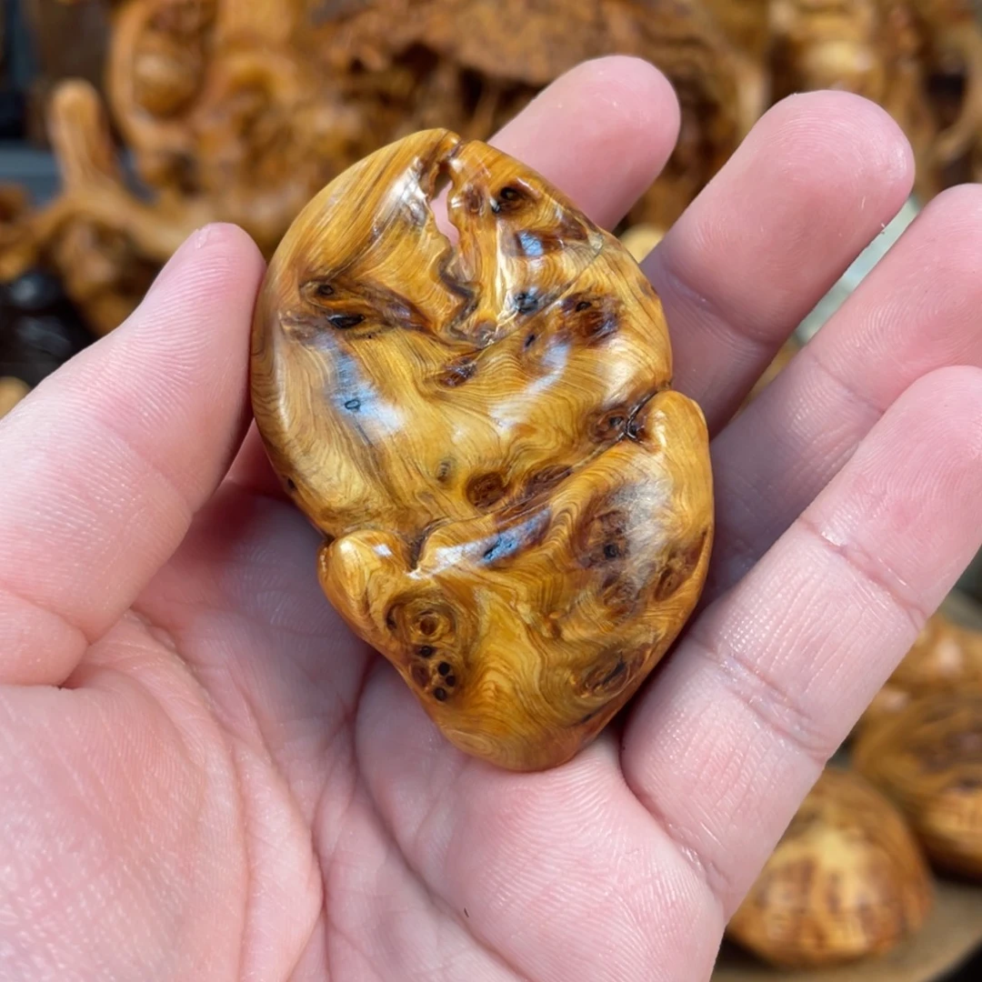 柏木（崖柏）太行崖柏精品手把件