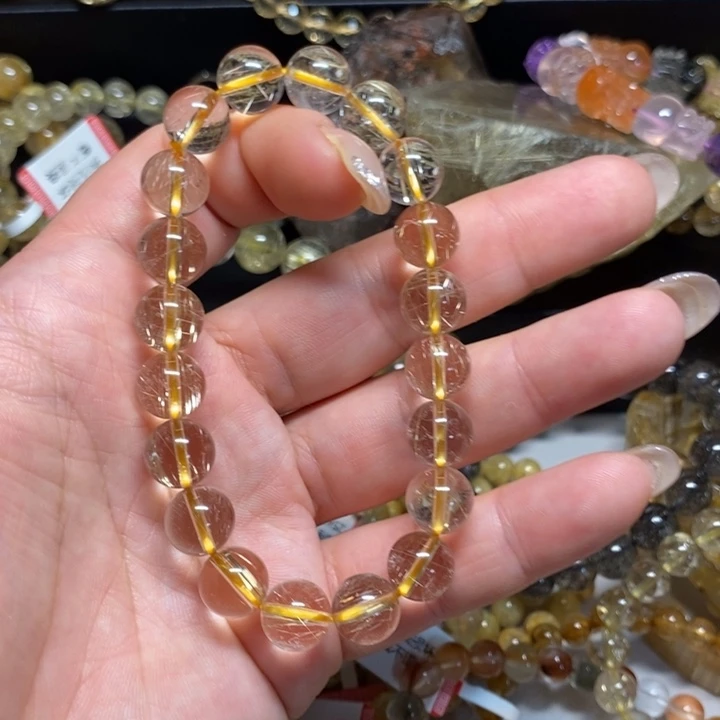 未镶嵌手链水晶迷*简天然发晶