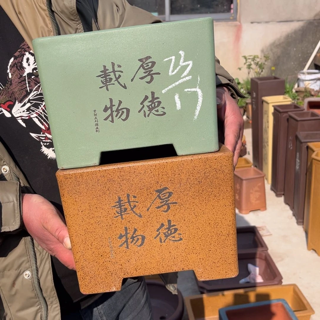 紫砂花盆紫砂花盆