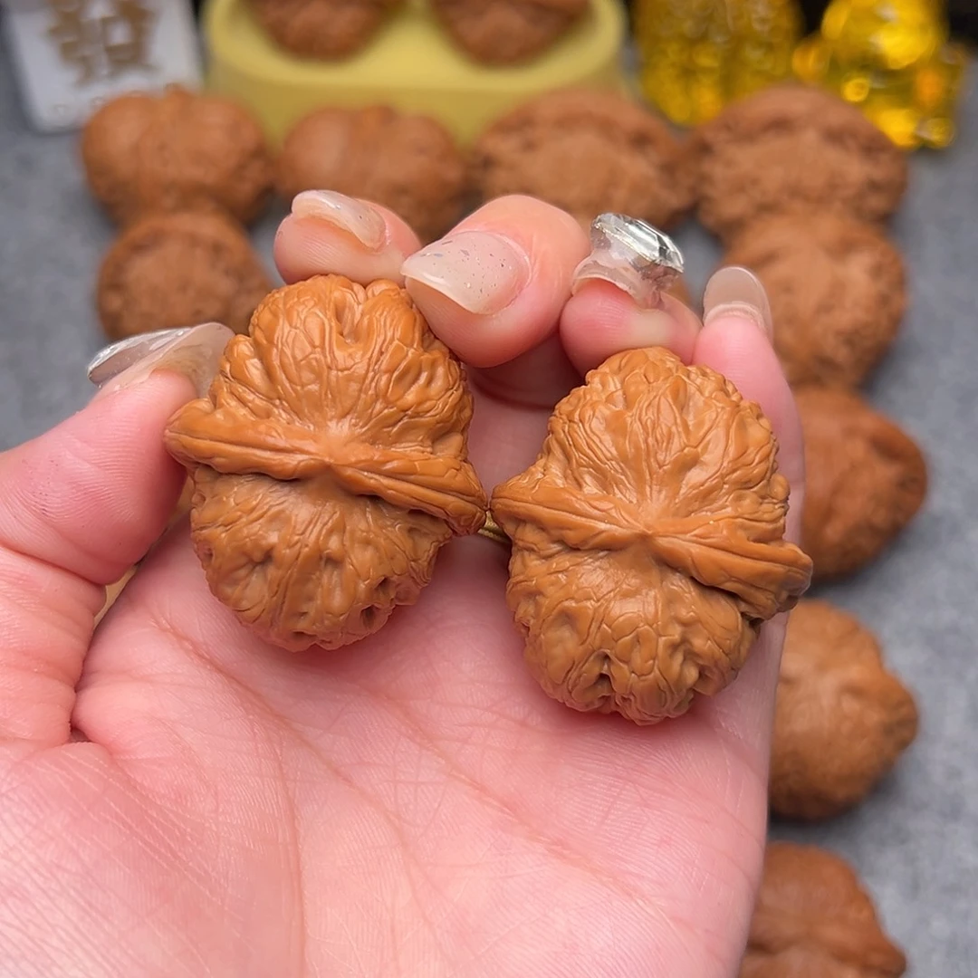 把件文玩核桃毕业精品精配元宝全品40