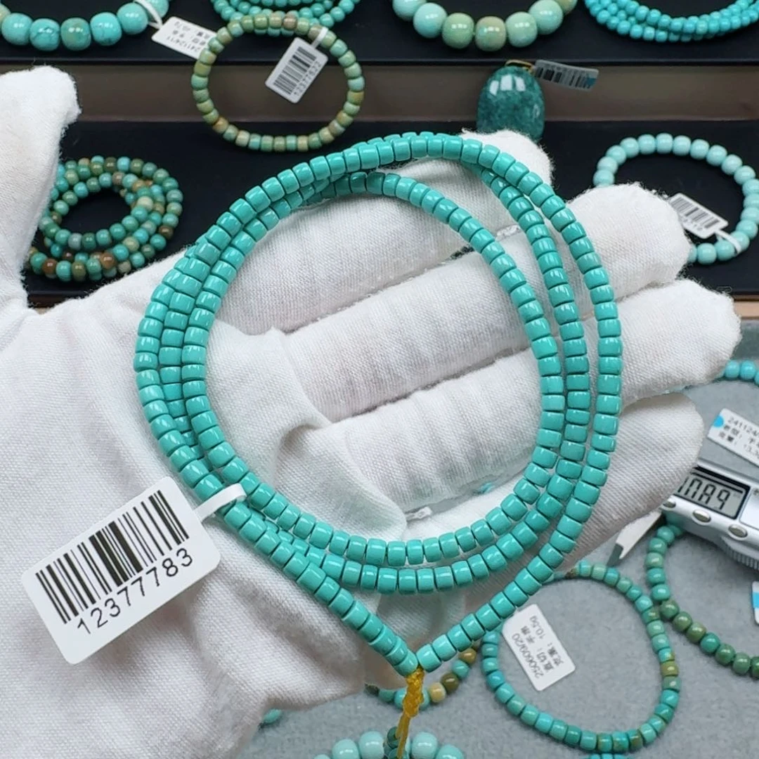 绿松石未镶嵌挂件