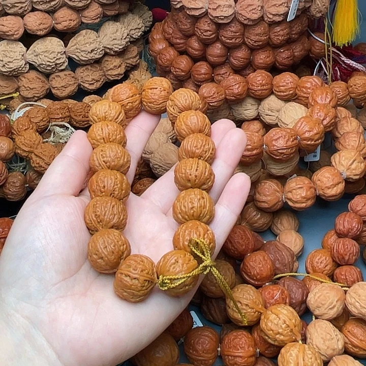 皮***皮手串文玩核桃三楞