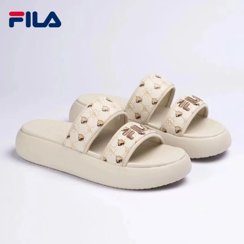 Fila斐乐女鞋甜甜圈凉拖夏季外穿复古拖鞋厚底运动休闲鞋沙滩鞋