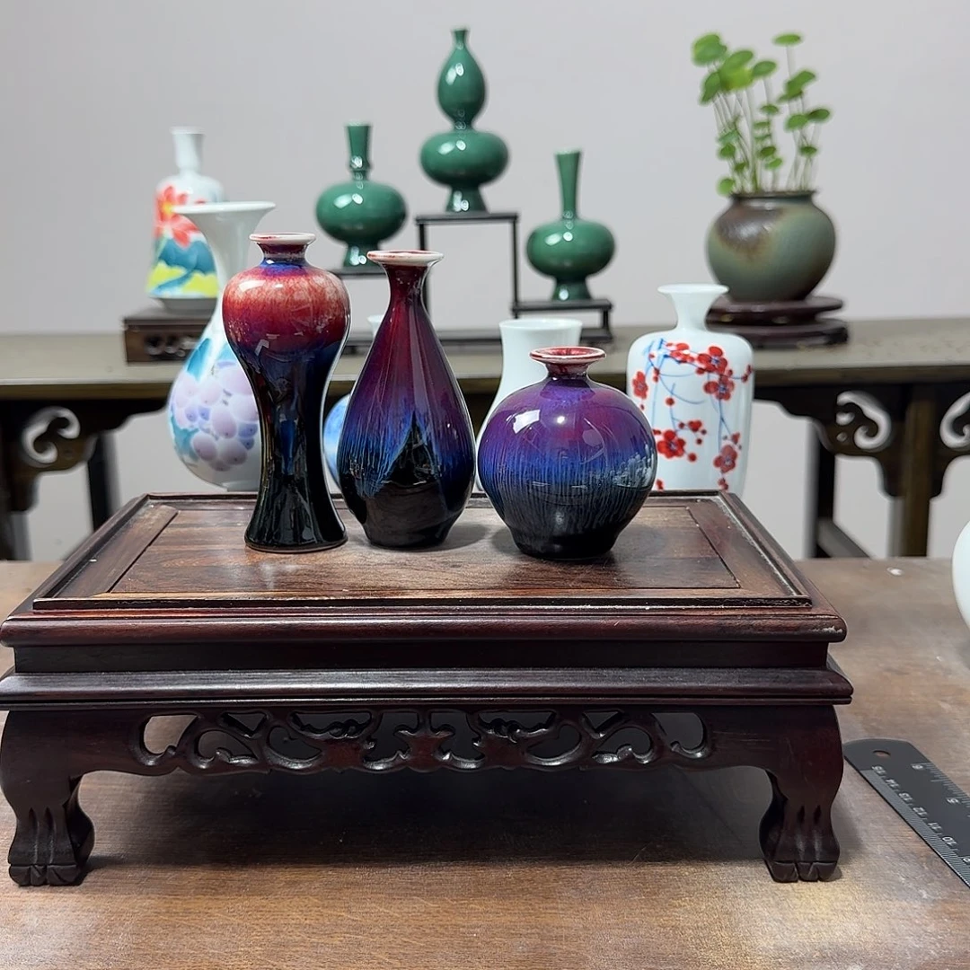 合***子陶瓷手工非常迷你小花器