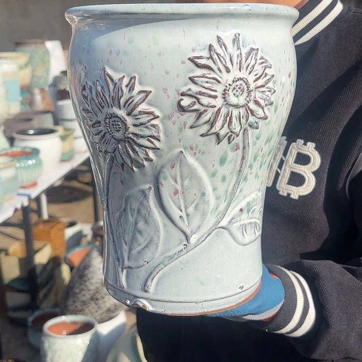 红陶微瑕口径20高度25