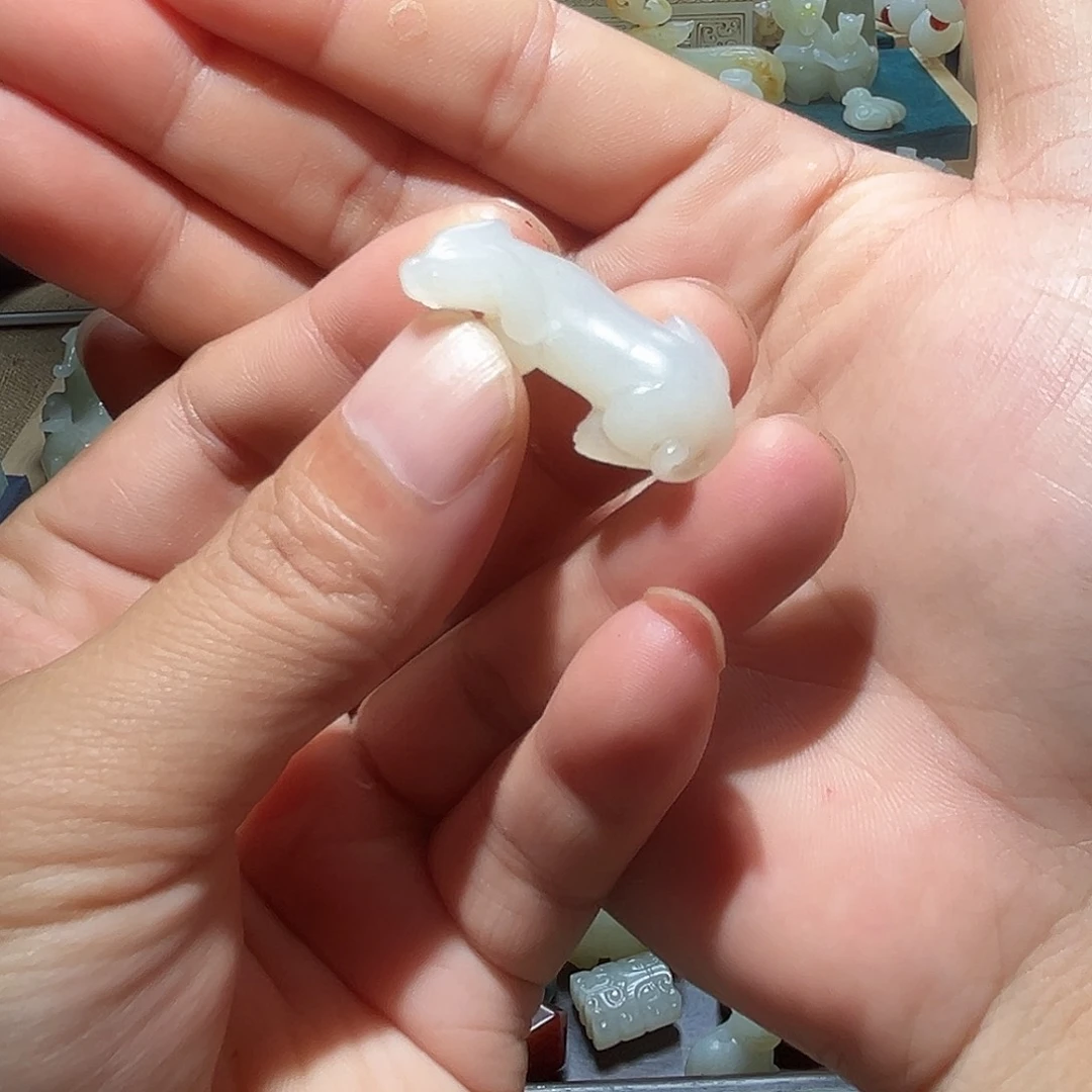 和田玉未镶嵌挂件宝*斋