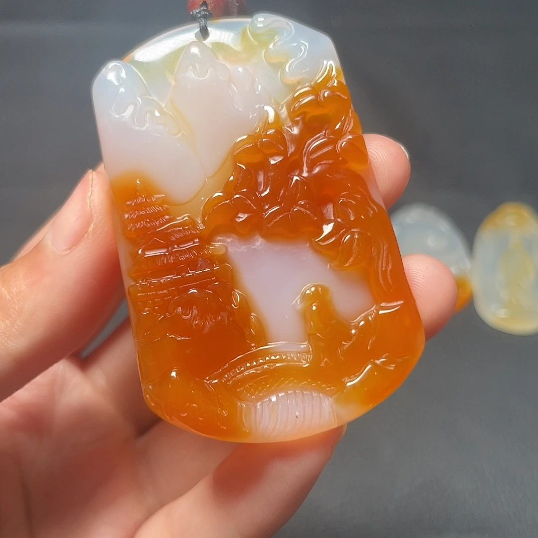 钱***多未镶嵌颈饰玛瑙/玉髓