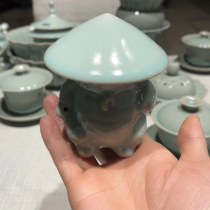 杯青鸾汝瓷汝州发货