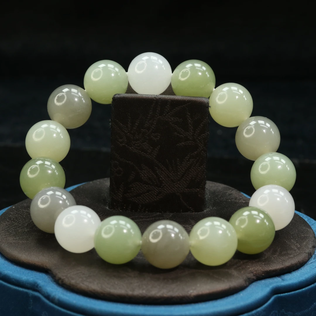 27和田玉多宝手串/801302上海嘉禾拍卖