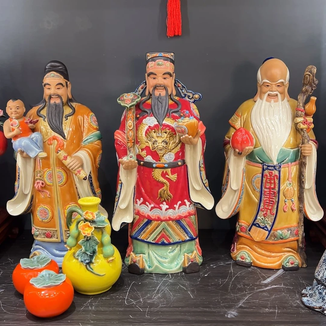 陶梓****生福禄寿纯手工制作