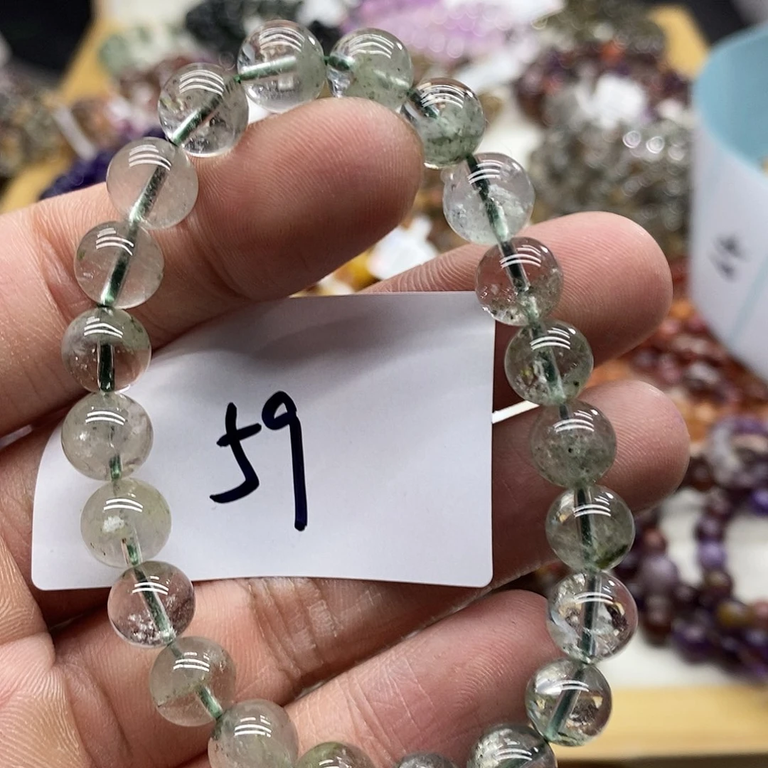 水晶手串未镶嵌天然