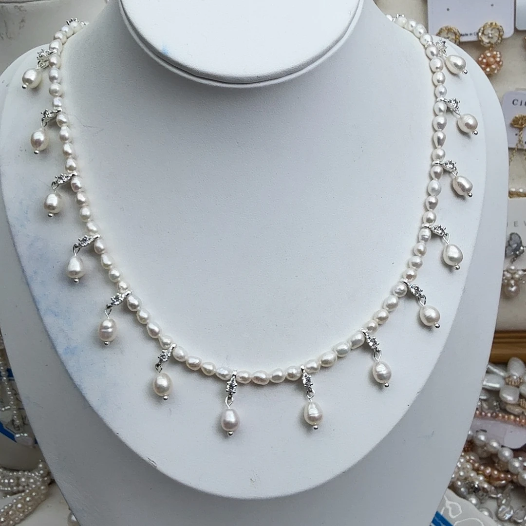 颈饰淡水珍珠未镶嵌