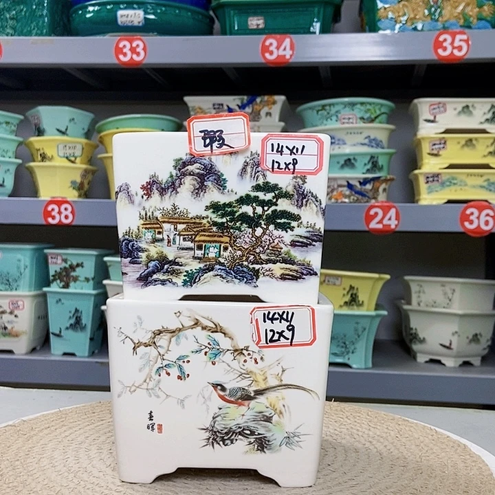 紫砂花瓶紫砂花盆