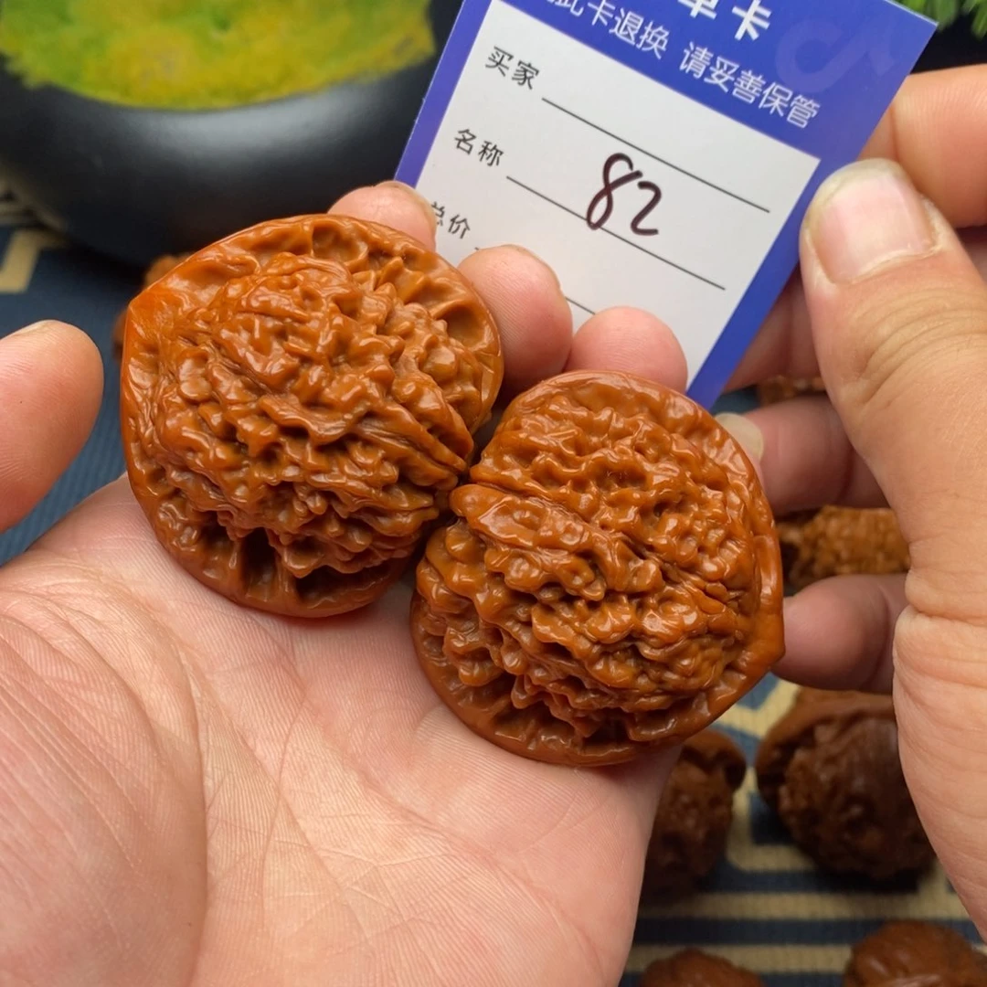 文玩核桃把件官帽49
