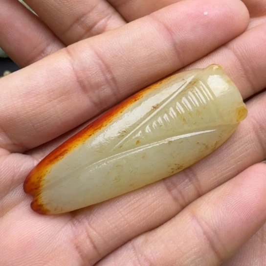 和田玉挂件未镶嵌独****3