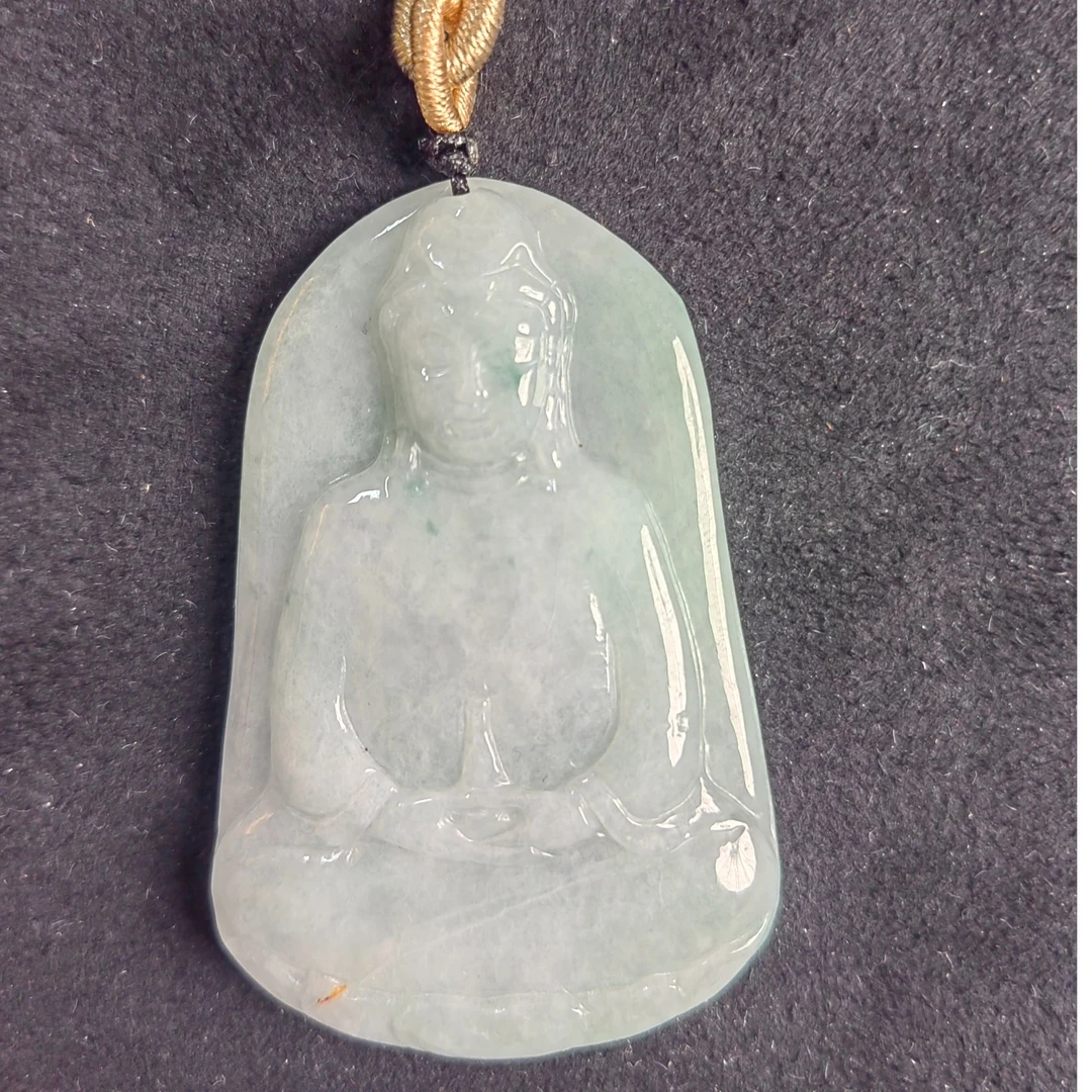徐雷珠宝翡翠挂件 观音 8308