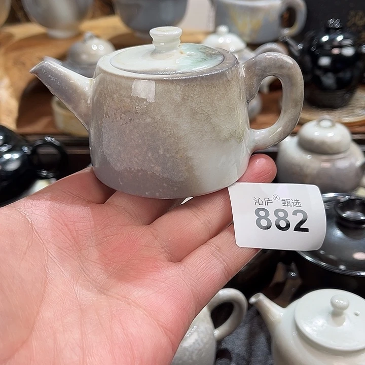 沁庐柴窑古法柴烧全手工茶具