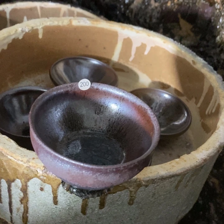 看***剑茶盏禄存建盏主人杯200