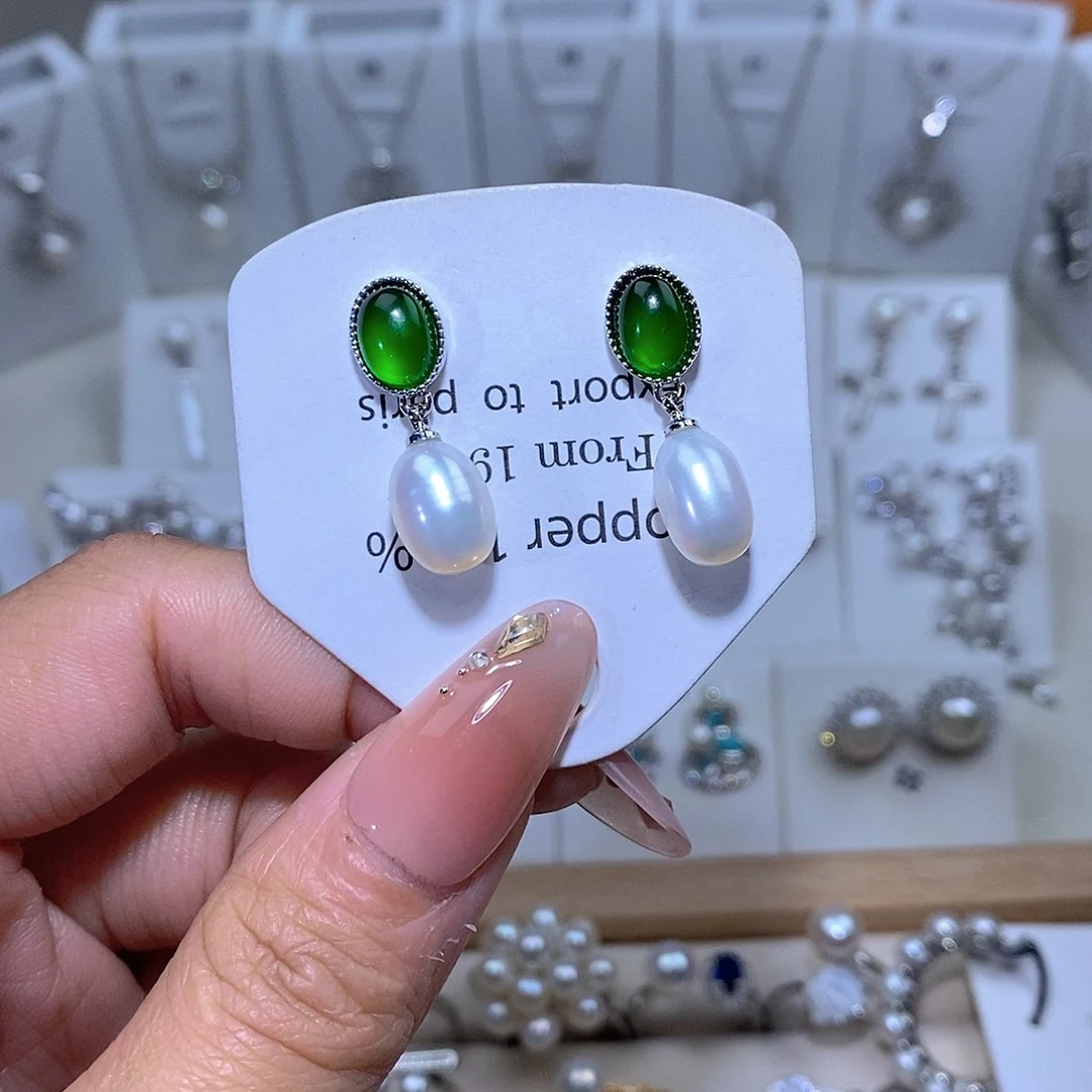 耳饰未镶嵌淡水珍珠