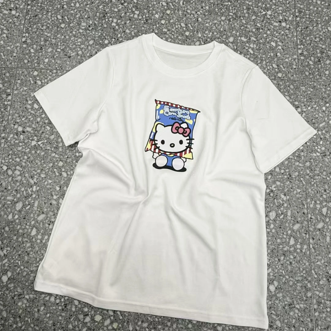 潮秀儿家大码显瘦减龄时尚百搭半袖8709