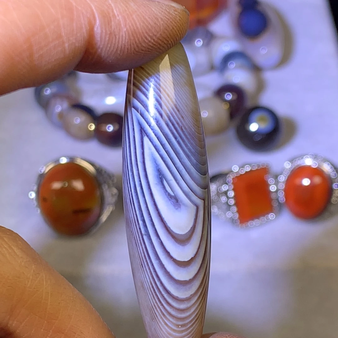 玛瑙/玉髓未镶嵌颈饰