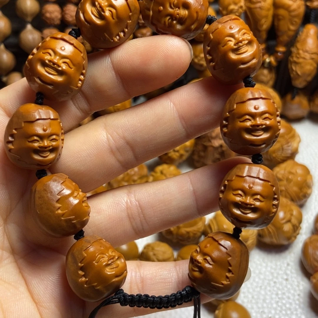【闪购商品】手串/手链橄榄核包衣开心